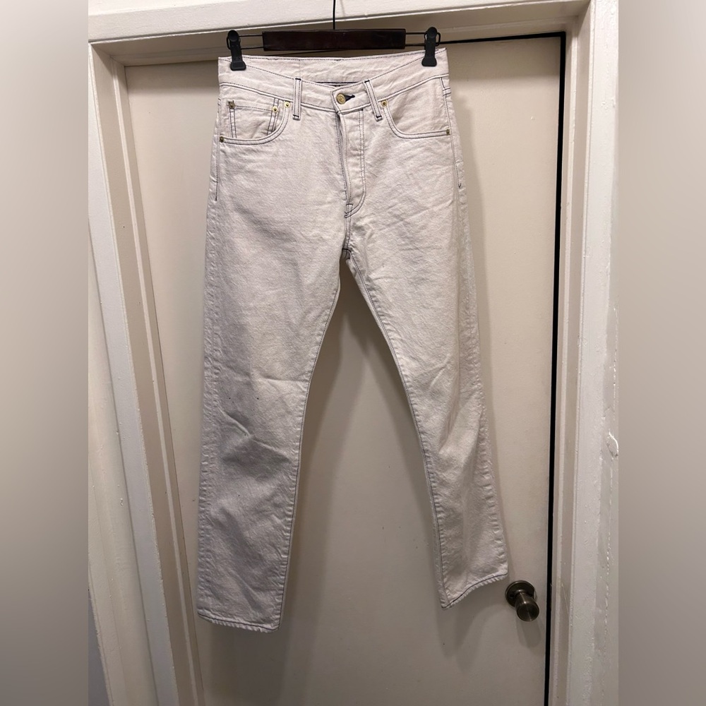 Levi's Snoop Dogg Jeans Mens Size 29 Hemp Purple Tab Big E Denim Rare 420 White